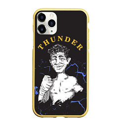 Чехол iPhone 11 Pro матовый Thunder