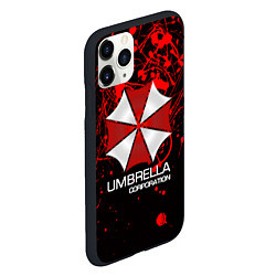 Чехол iPhone 11 Pro матовый UMBRELLA CORP, цвет: 3D-черный — фото 2
