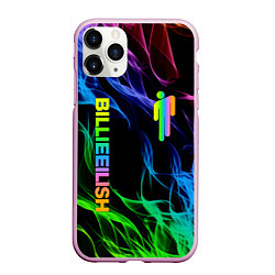 Чехол iPhone 11 Pro матовый BILLIE EILISH, цвет: 3D-розовый