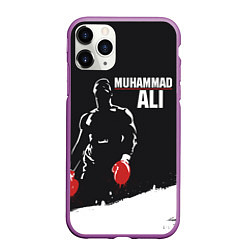 Чехол iPhone 11 Pro матовый Muhammad Ali