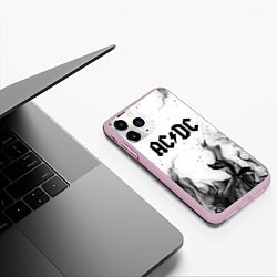 Чехол iPhone 11 Pro матовый ACDC, цвет: 3D-розовый — фото 2