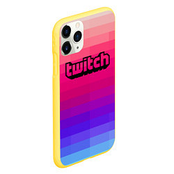 Чехол iPhone 11 Pro матовый TWITCH, цвет: 3D-желтый — фото 2