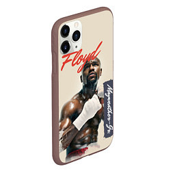 Чехол iPhone 11 Pro матовый Floyd, цвет: 3D-коричневый — фото 2