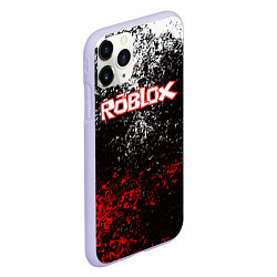 Чехол iPhone 11 Pro матовый ROBLOX, цвет: 3D-светло-сиреневый — фото 2