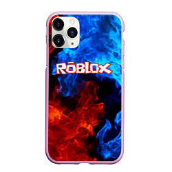 Чехол iPhone 11 Pro матовый ROBLOX, цвет: 3D-розовый