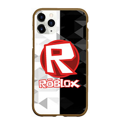 Чехол iPhone 11 Pro матовый ROBLOX, цвет: 3D-коричневый