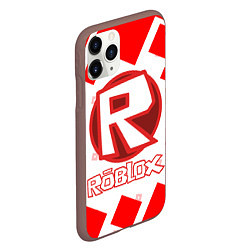 Чехол iPhone 11 Pro матовый ROBLOX, цвет: 3D-коричневый — фото 2