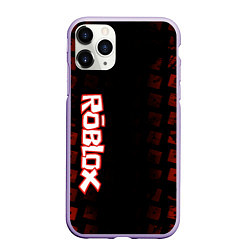 Чехол iPhone 11 Pro матовый Roblox, цвет: 3D-светло-сиреневый