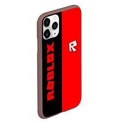 Чехол iPhone 11 Pro матовый ROBLOX, цвет: 3D-коричневый — фото 2