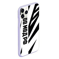 Чехол iPhone 11 Pro матовый ВВ МВД РФ, цвет: 3D-светло-сиреневый — фото 2