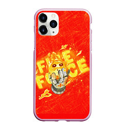 Чехол iPhone 11 Pro матовый Fire Force