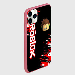 Чехол iPhone 11 Pro матовый ROBLOX, цвет: 3D-малиновый — фото 2