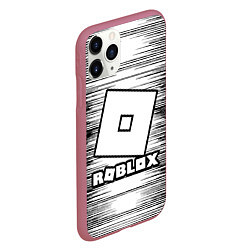 Чехол iPhone 11 Pro матовый Roblox, цвет: 3D-малиновый — фото 2