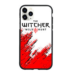 Чехол iPhone 11 Pro матовый THE WITCHER, цвет: 3D-черный