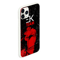 Чехол iPhone 11 Pro матовый ЕГОР КРИД, цвет: 3D-белый — фото 2