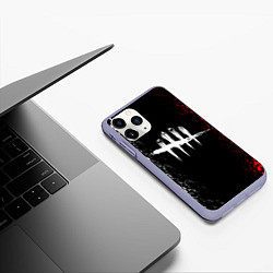 Чехол iPhone 11 Pro матовый DEAD BY DAYLIGHT, цвет: 3D-светло-сиреневый — фото 2