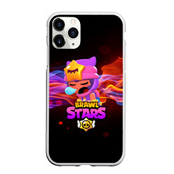 Чехол iPhone 11 Pro матовый BRAWL STARS SANDY