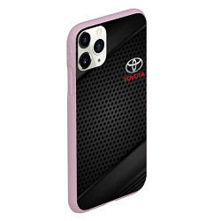 Чехол iPhone 11 Pro матовый TOYOTA, цвет: 3D-розовый — фото 2