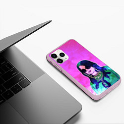 Чехол iPhone 11 Pro матовый БИЛЛИ АЙЛИШ, цвет: 3D-розовый — фото 2
