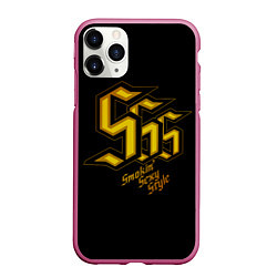 Чехол iPhone 11 Pro матовый SSS Rank, цвет: 3D-малиновый