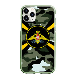 Чехол iPhone 11 Pro матовый Войска связи