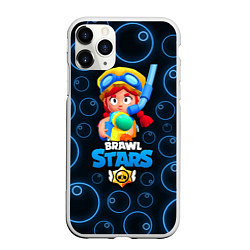 Чехол iPhone 11 Pro матовый Brawl Stars Summer Jessie