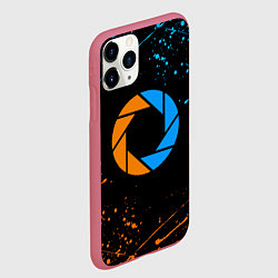 Чехол iPhone 11 Pro матовый PORTAL, цвет: 3D-малиновый — фото 2