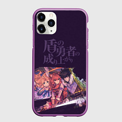 Чехол iPhone 11 Pro матовый Raphtalia, цвет: 3D-фиолетовый
