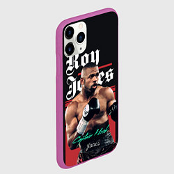 Чехол iPhone 11 Pro матовый Roy Jones, цвет: 3D-фиолетовый — фото 2