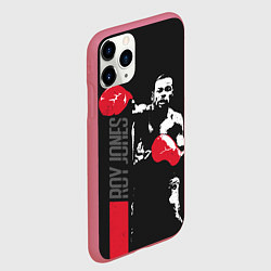 Чехол iPhone 11 Pro матовый Рой Джонс, цвет: 3D-малиновый — фото 2