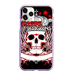 Чехол iPhone 11 Pro матовый Imagine Dragons