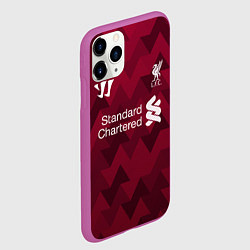 Чехол iPhone 11 Pro матовый Liverpool, цвет: 3D-фиолетовый — фото 2