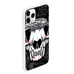 Чехол iPhone 11 Pro матовый Imagine Dragons, цвет: 3D-белый — фото 2