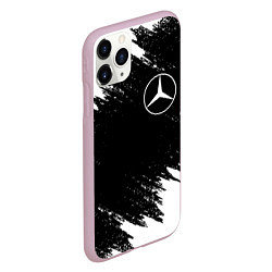 Чехол iPhone 11 Pro матовый MERCEDES, цвет: 3D-розовый — фото 2