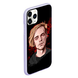 Чехол iPhone 11 Pro матовый Pyrokinesis, цвет: 3D-светло-сиреневый — фото 2
