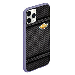 Чехол iPhone 11 Pro матовый CHEVROLET, цвет: 3D-серый — фото 2