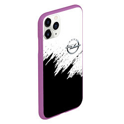 Чехол iPhone 11 Pro матовый Opel, цвет: 3D-фиолетовый — фото 2