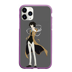 Чехол iPhone 11 Pro матовый Osamu Dazai