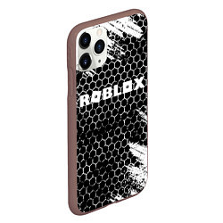 Чехол iPhone 11 Pro матовый ROBLOX, цвет: 3D-коричневый — фото 2