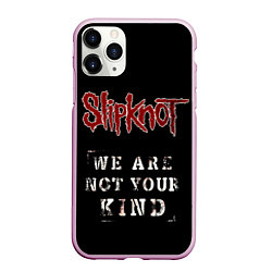 Чехол iPhone 11 Pro матовый SLIPKNOT WANYK, цвет: 3D-розовый