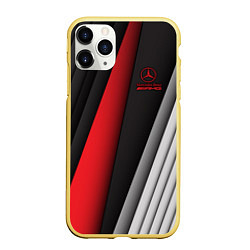 Чехол iPhone 11 Pro матовый Mercedes-AMG