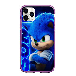 Чехол iPhone 11 Pro матовый SONIC