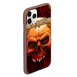 Чехол iPhone 11 Pro матовый Iron Maiden, цвет: 3D-коричневый — фото 2