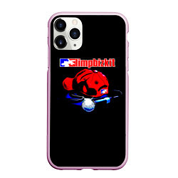 Чехол iPhone 11 Pro матовый LIMP BIZKIT, цвет: 3D-розовый