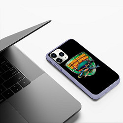 Чехол iPhone 11 Pro матовый Без права на славу во славу державы, цвет: 3D-светло-сиреневый — фото 2