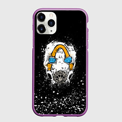 Чехол iPhone 11 Pro матовый BORDERLANDS 3, цвет: 3D-фиолетовый