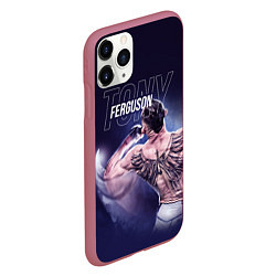 Чехол iPhone 11 Pro матовый Tony Ferguson, цвет: 3D-малиновый — фото 2