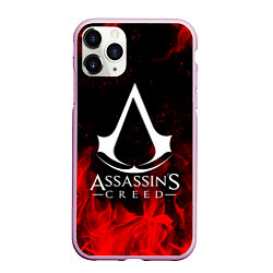 Чехол iPhone 11 Pro матовый ASSASSINS CREED, цвет: 3D-розовый