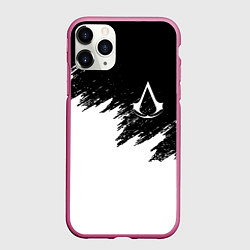 Чехол iPhone 11 Pro матовый ASSASSINS CREED, цвет: 3D-малиновый