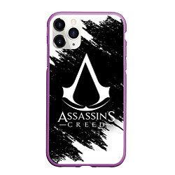 Чехол iPhone 11 Pro матовый ASSASSINS CREED, цвет: 3D-фиолетовый